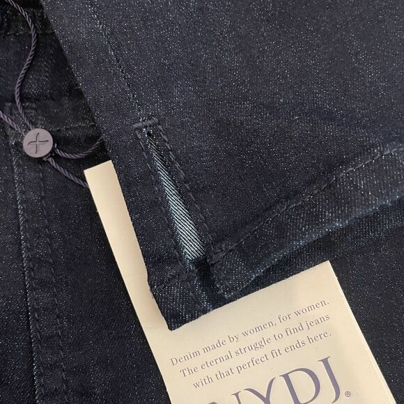 N.Y.D.J. Capri Double Snap Side Slit Jeans - Picture 3 of 5